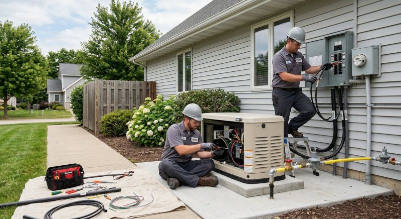 Backup Generator Installation in Alpharetta, GA