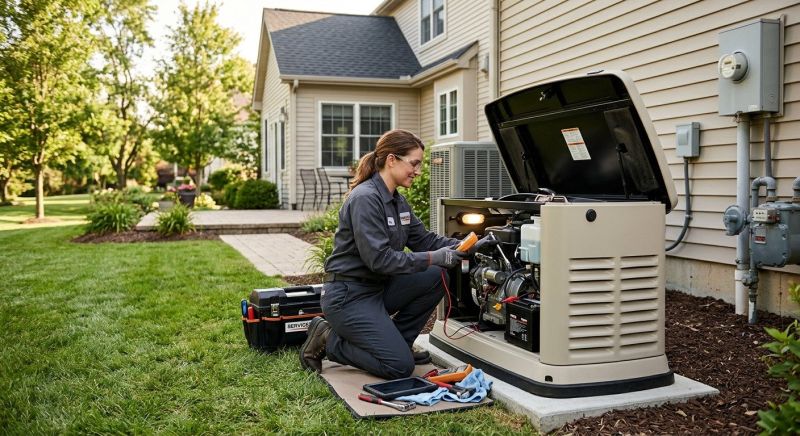 Residential Generator Service in Conroe, TX